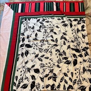 Zara large square scarf